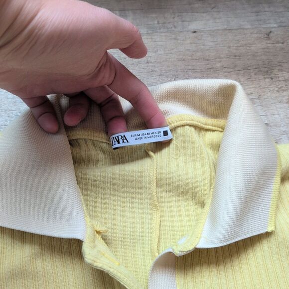 Zara Yellow Midi Dress - Picture 3 of 6